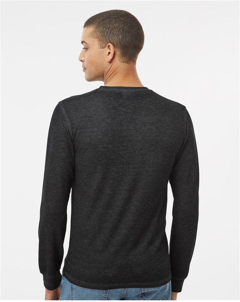 no-logo J America Vintage Zen Thermal Long Sleeve T-Shirt-Men's T Shirts-J. America-Thread Logic