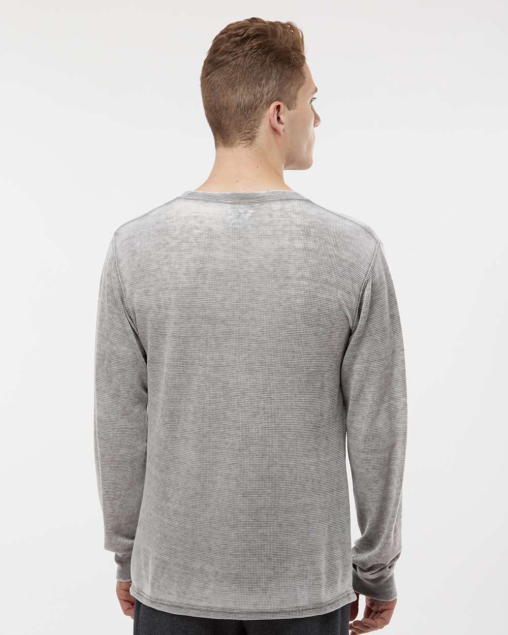 no-logo J America Vintage Zen Thermal Long Sleeve T-Shirt-Men's T Shirts-J. America-Thread Logic