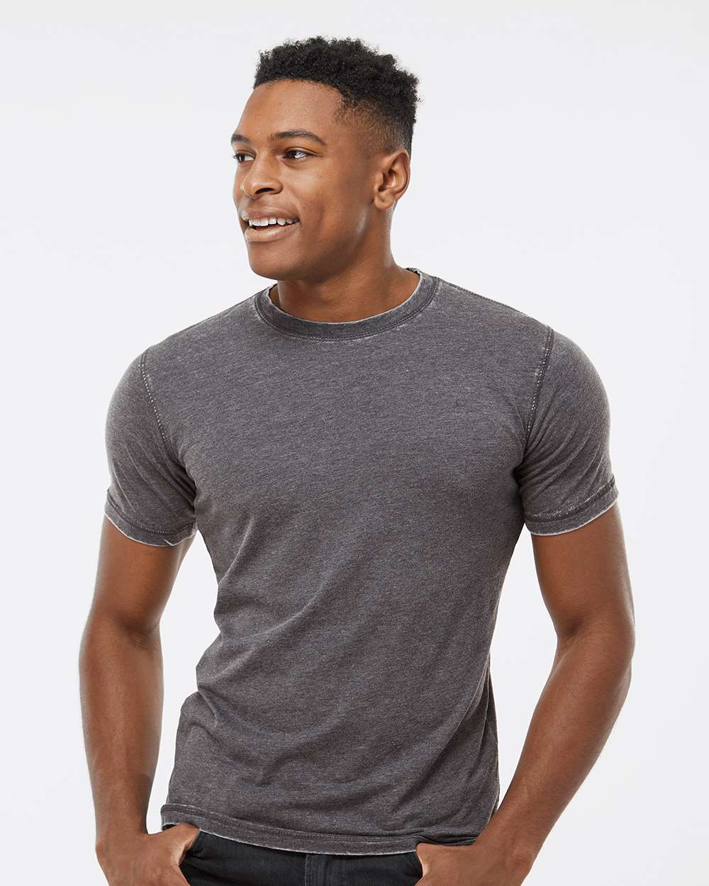 no-logo J America Zen Jersey Short Sleeve T-Shirt-Men's T Shirts-J. America-Thread Logic