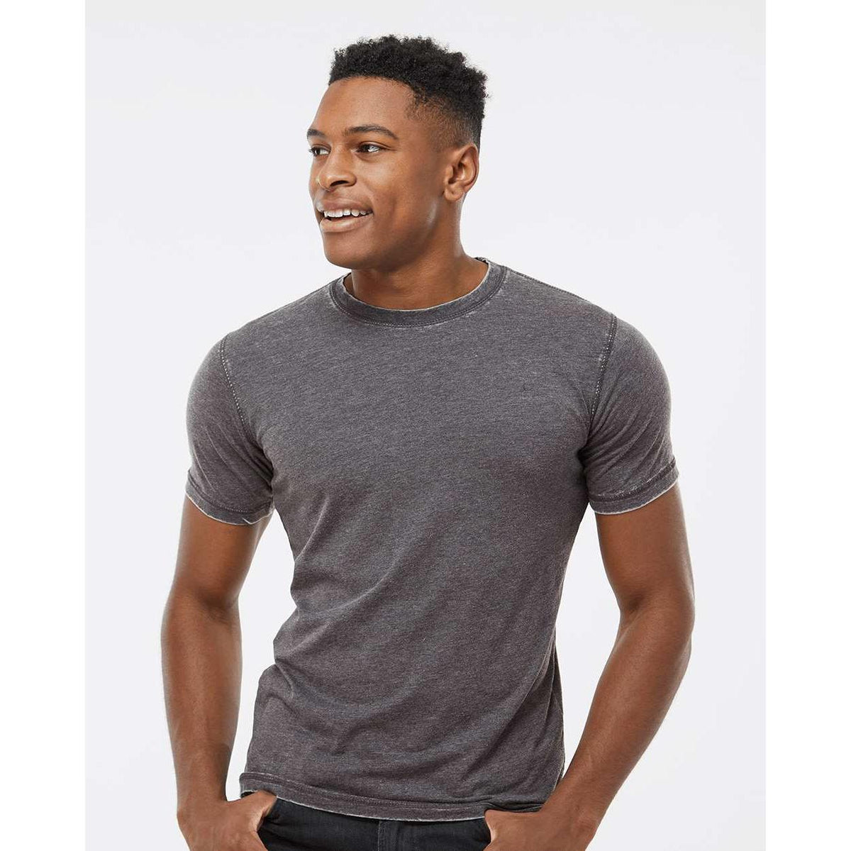 no-logo J America Zen Jersey Short Sleeve T-Shirt-Polos-J. America-Thread Logic