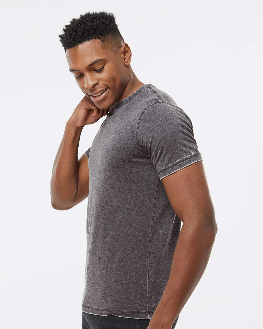 no-logo J America Zen Jersey Short Sleeve T-Shirt-Men's T Shirts-J. America-Thread Logic