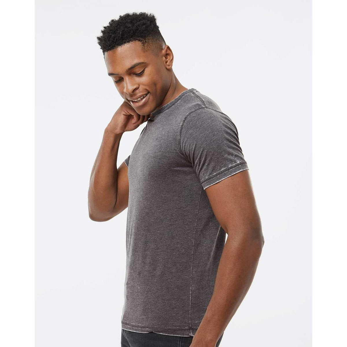 no-logo J America Zen Jersey Short Sleeve T-Shirt-Polos-J. America-Thread Logic