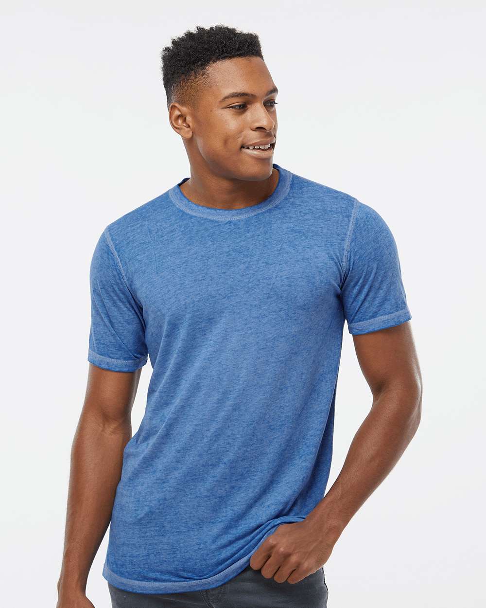 no-logo J America Zen Jersey Short Sleeve T-Shirt-Men's T Shirts-J. America-Thread Logic