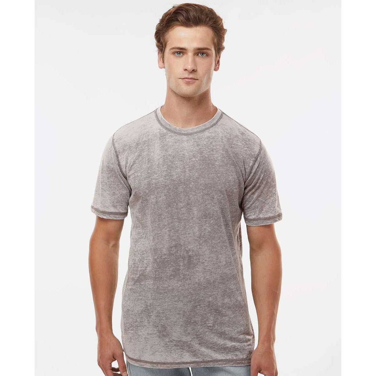 no-logo J America Zen Jersey Short Sleeve T-Shirt-Polos-J. America-Thread Logic