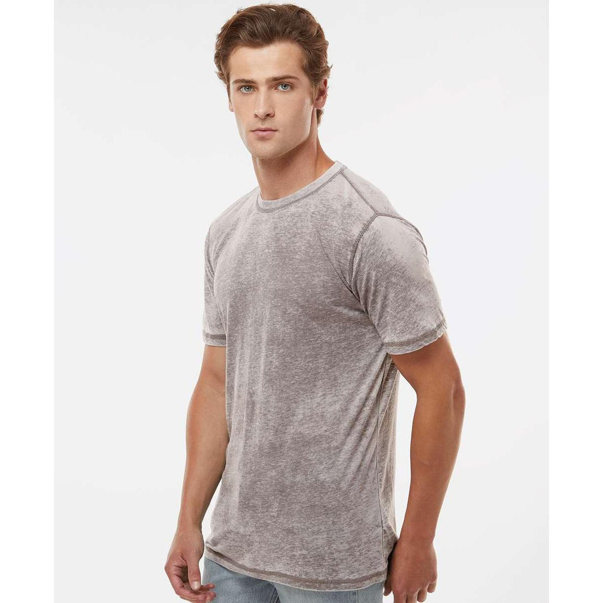 no-logo J America Zen Jersey Short Sleeve T-Shirt-Polos-J. America-Thread Logic