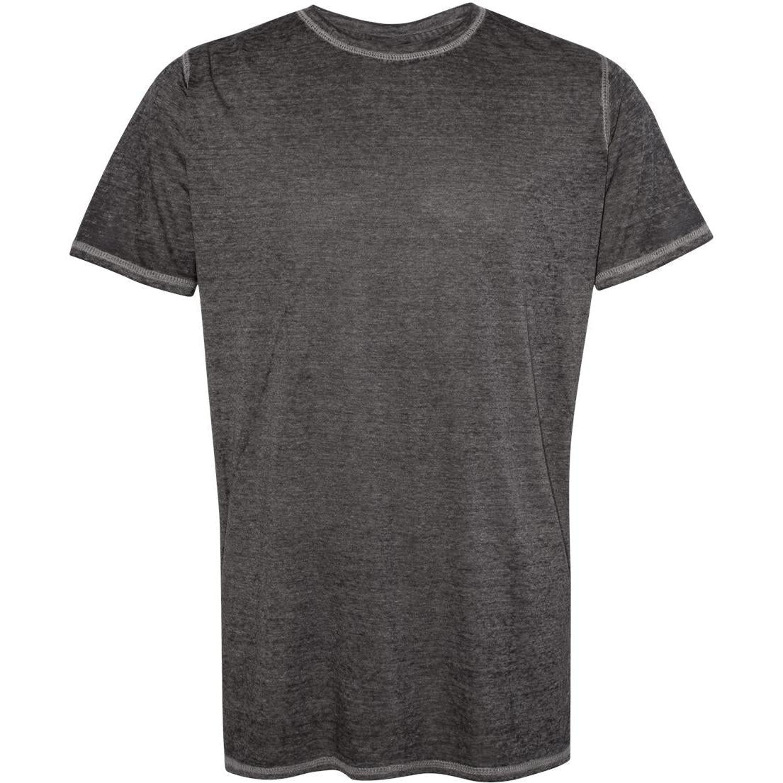 no-logo J America Zen Jersey Short Sleeve T-Shirt-Polos-J. America-Twisted Black-S-Thread Logic