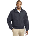 no-logo CLOSEOUT - Port Authority Tall Lightweight Charger Jacket-Port Authority-Battleship Grey-LT-Thread Logic