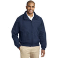 no-logo CLOSEOUT - Port Authority Tall Lightweight Charger Jacket-Port Authority-True Navy-LT-Thread Logic