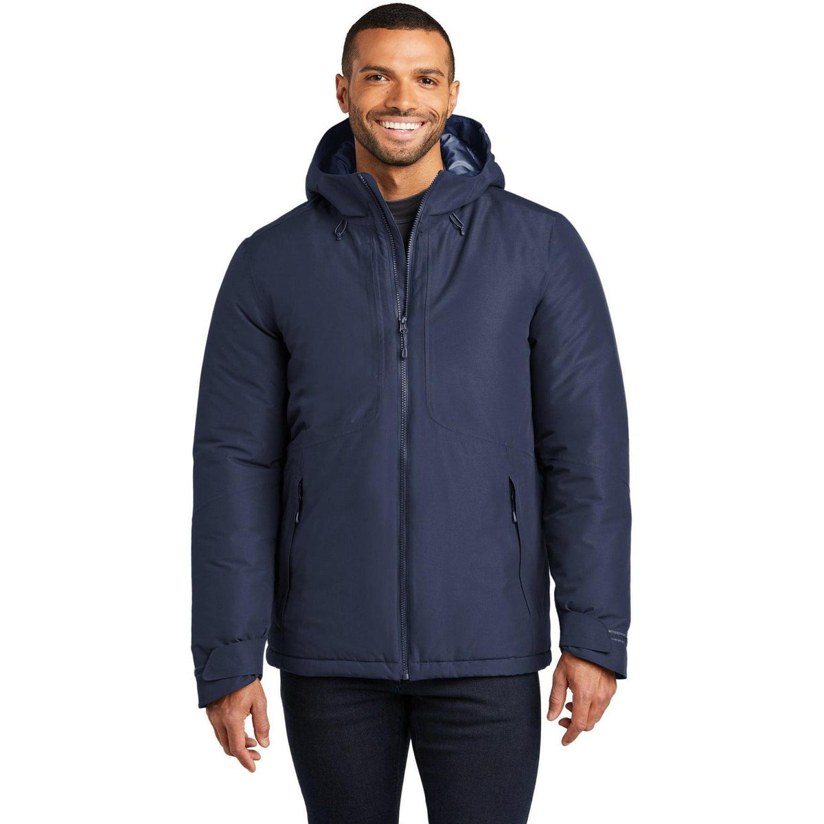 no-logo Port Authority Venture Waterproof Insulated Jacket-Port Authority-Thread Logic