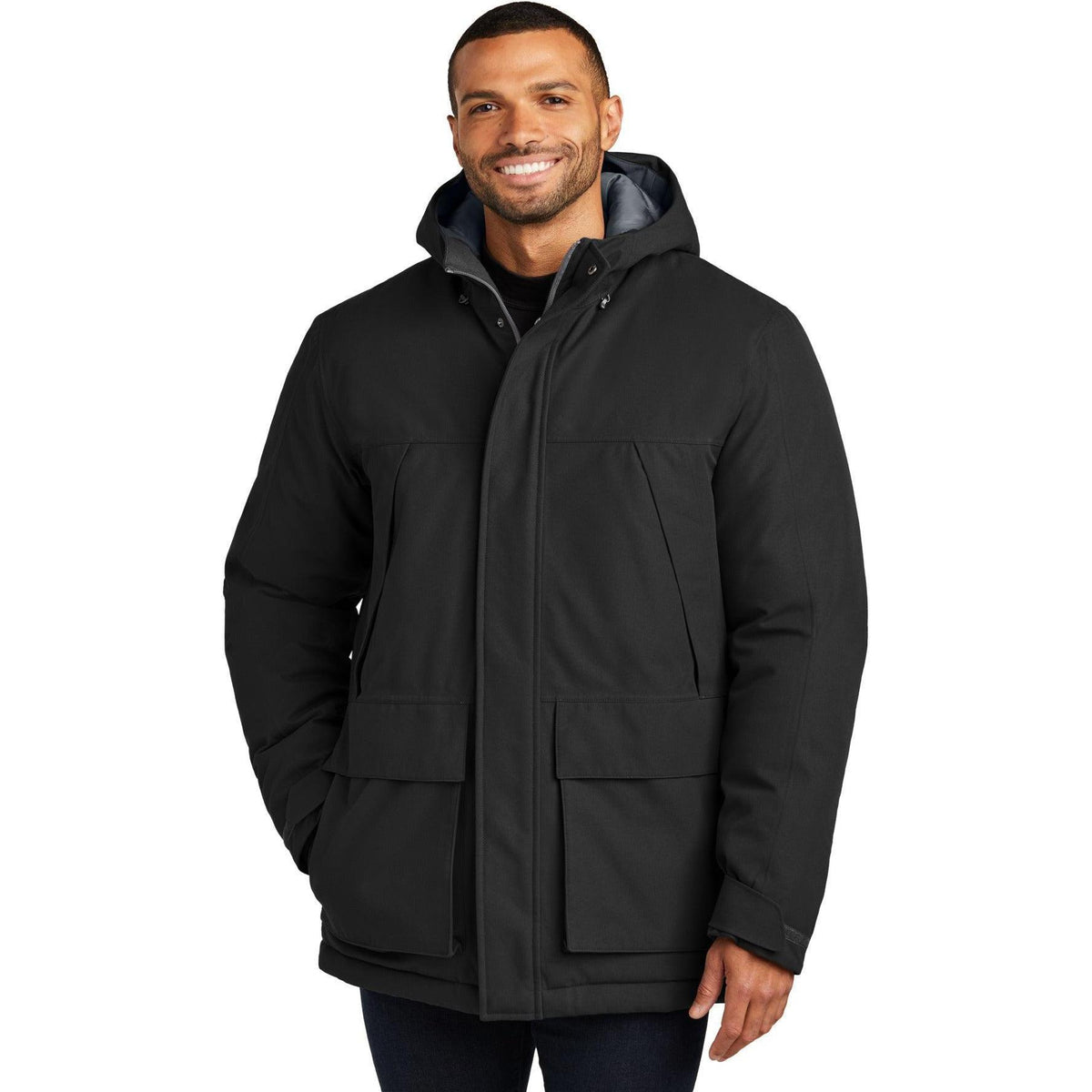 no-logo Port Authority Latitude Waterproof Heavyweight Parka-Port Authority-Thread Logic