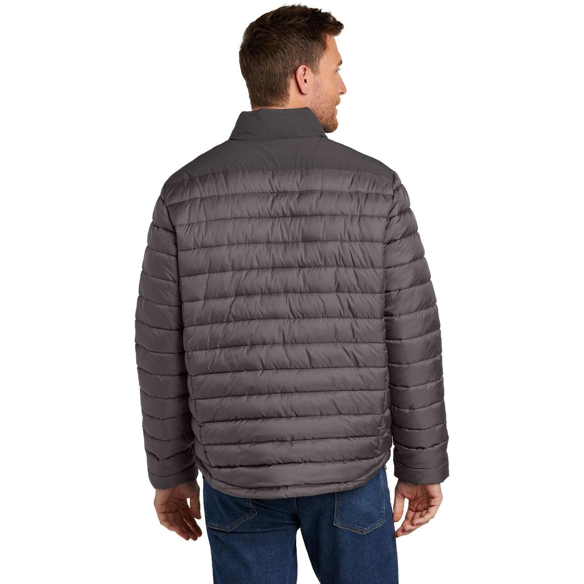 no-logo Port Authority Horizon Puffy Jacket-Port Authority-Thread Logic