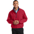 no-logo CLOSEOUT - Port Authority Legacy Jacket-Port Authority-Red/Dark Navy-S-Thread Logic