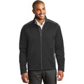 no-logo CLOSEOUT - Port Authority Two-Tone Soft Shell Jacket-Port Authority-Black/Graphite-XL-Thread Logic