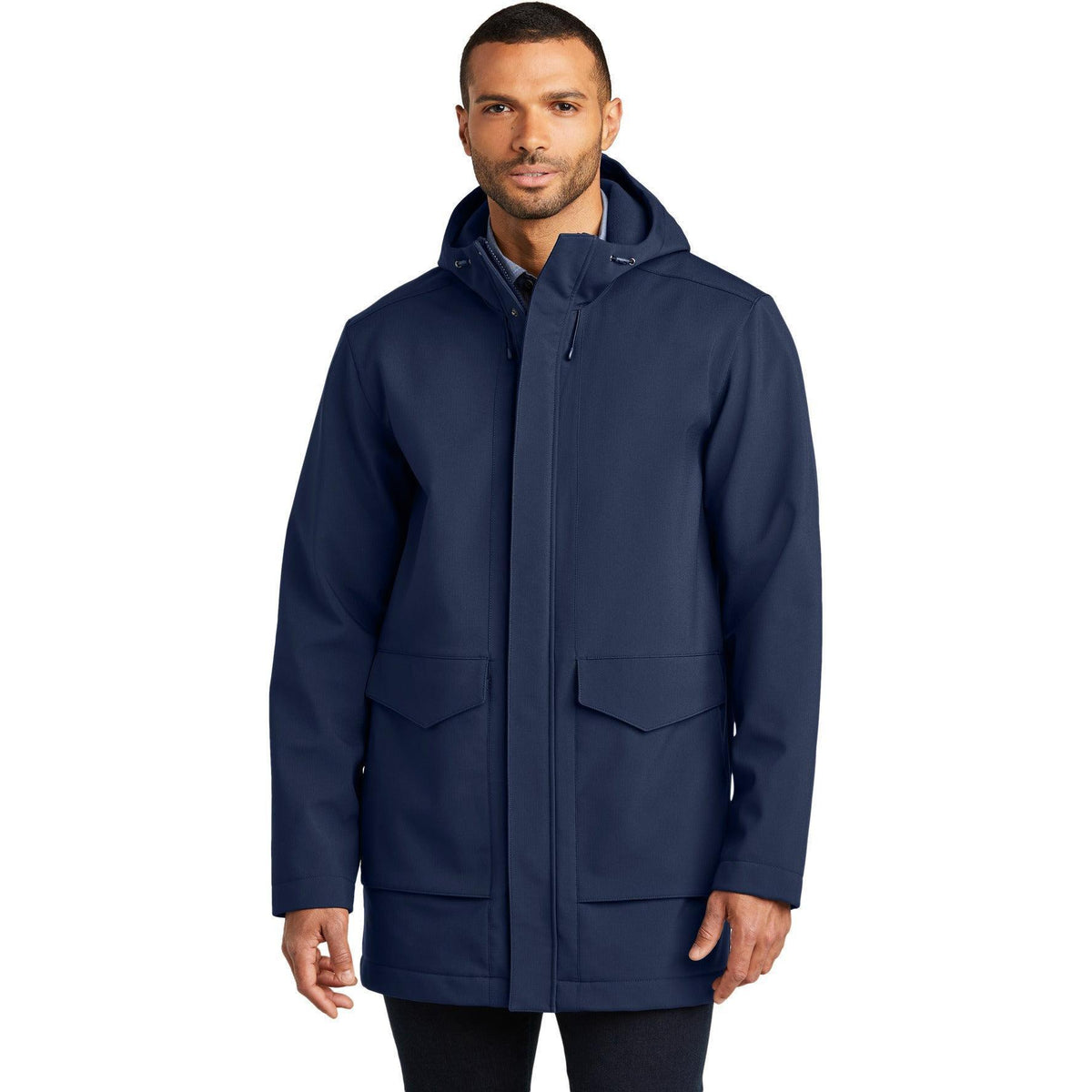 no-logo Port Authority Collective Outer Soft Shell Parka-Port Authority-Thread Logic