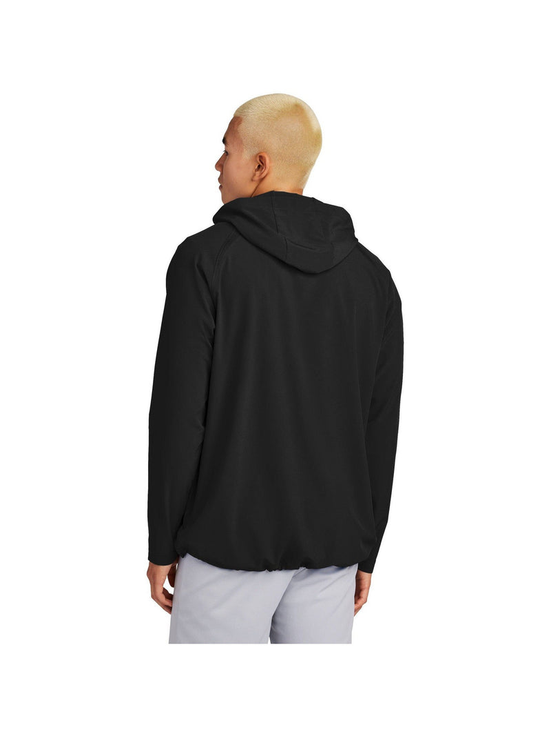 no-logo Sport-Tek Repeat 1/2-Zip Long Sleeve Hooded Jacket-Sport-Tek-Thread Logic