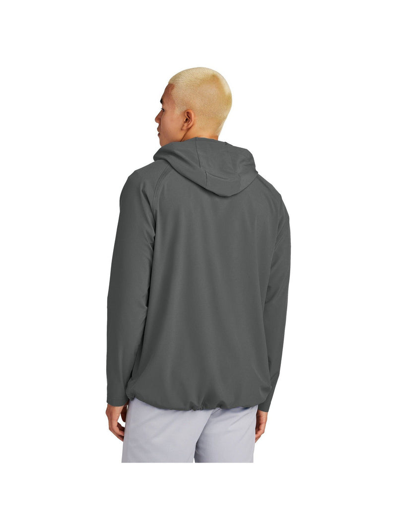no-logo Sport-Tek Repeat 1/2-Zip Long Sleeve Hooded Jacket-Sport-Tek-Thread Logic