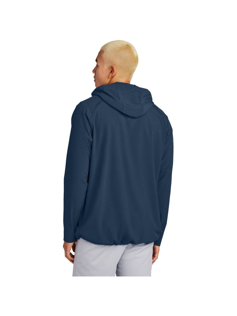 no-logo Sport-Tek Repeat 1/2-Zip Long Sleeve Hooded Jacket-Sport-Tek-Thread Logic