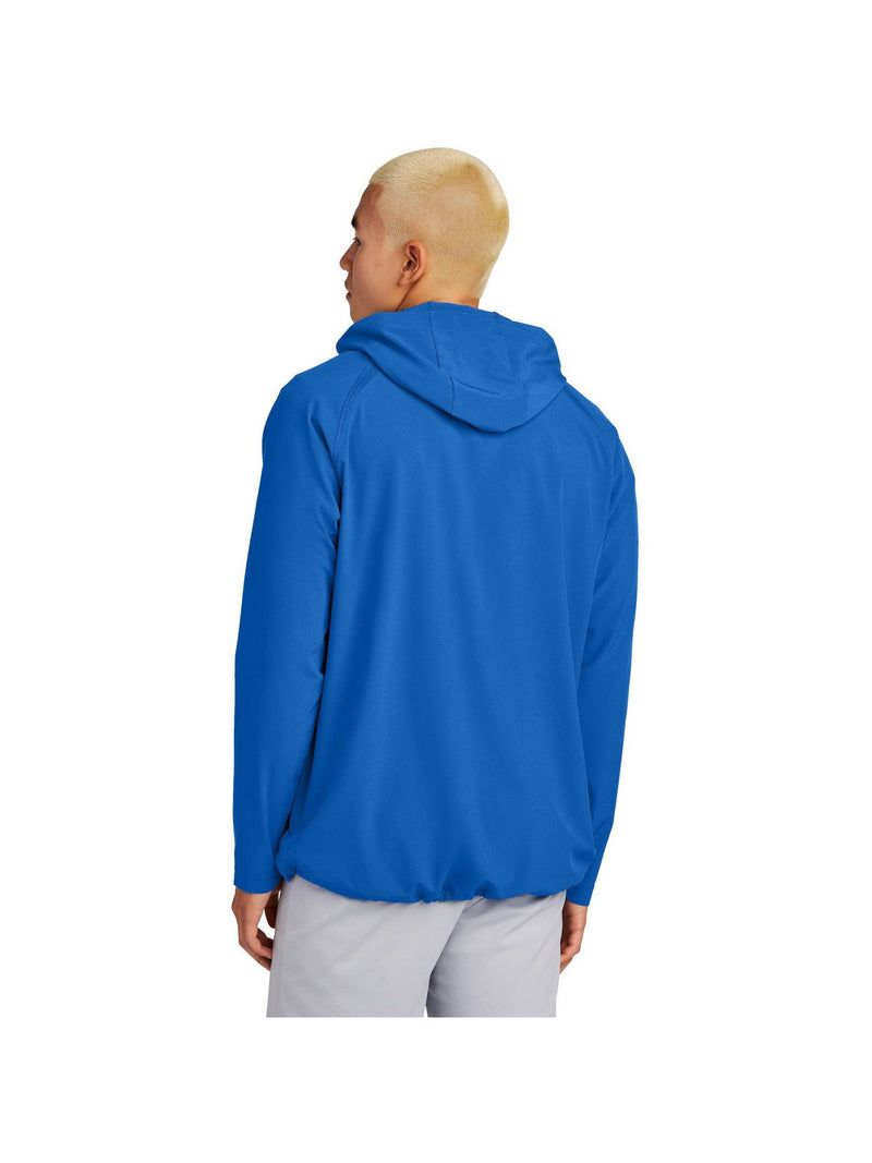 no-logo Sport-Tek Repeat 1/2-Zip Long Sleeve Hooded Jacket-Sport-Tek-Thread Logic