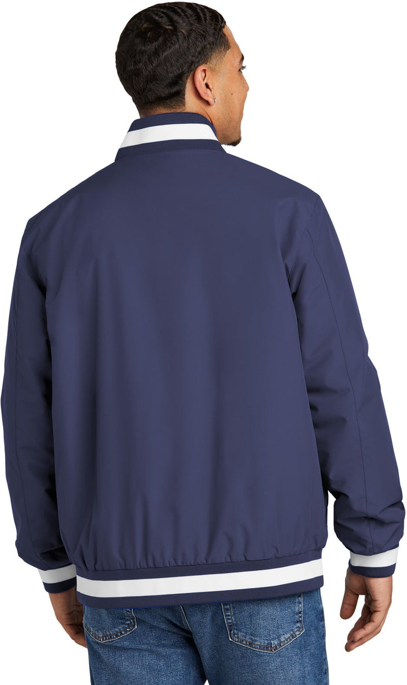 no-logo Sport-Tek Insulated Varsity Jacket-Sport-Tek-Thread Logic