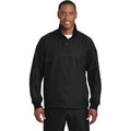 no-logo CLOSEOUT - Sport-Tek Shield Ripstop Jacket-Sport-Tek-Black/Graphite Grey-XL-Thread Logic