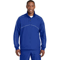 no-logo CLOSEOUT - Sport-Tek Shield Ripstop Jacket-Sport-Tek-True Royal/White-M-Thread Logic