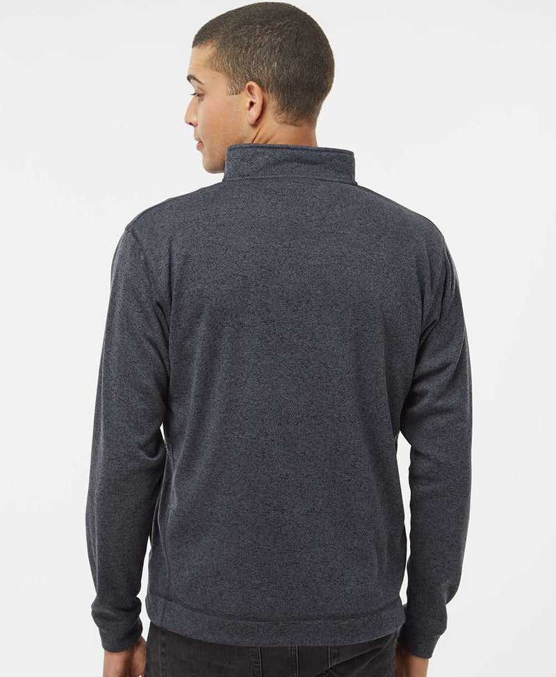 no-logo J. America Cosmic Fleece Quarter-Zip Sweatshirt-Fleece-J. America-Thread Logic