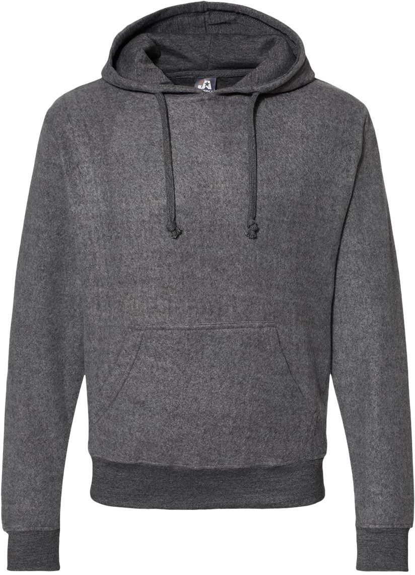 J America Flip Side Fleece Hooded Pullover
