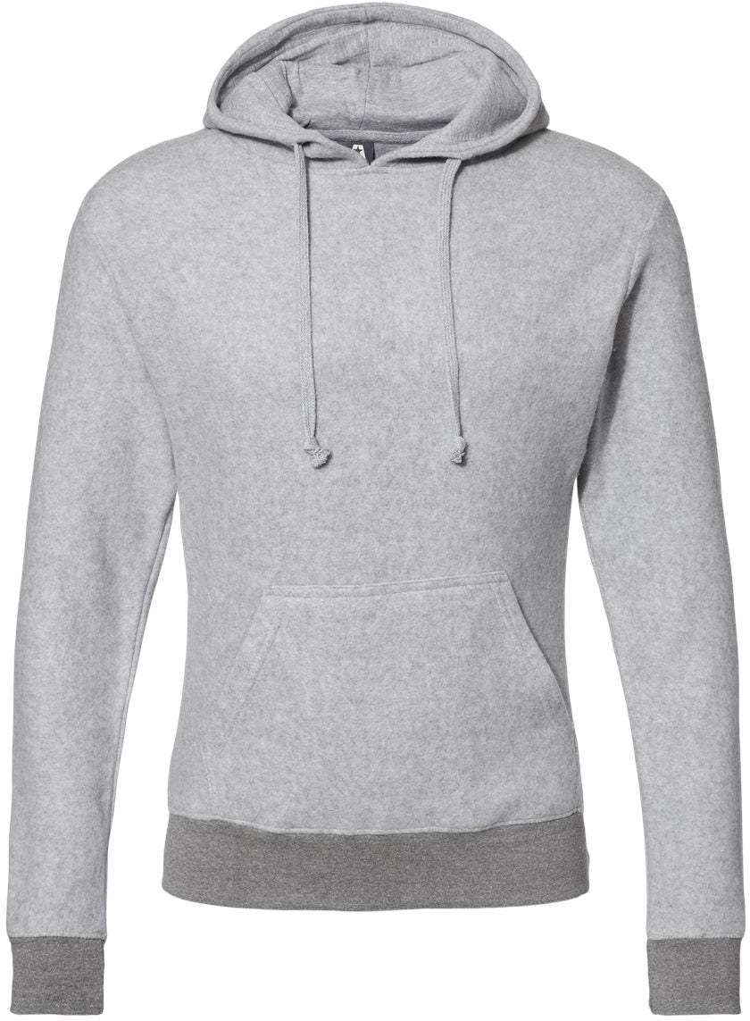 J America Flip Side Fleece Hooded Pullover