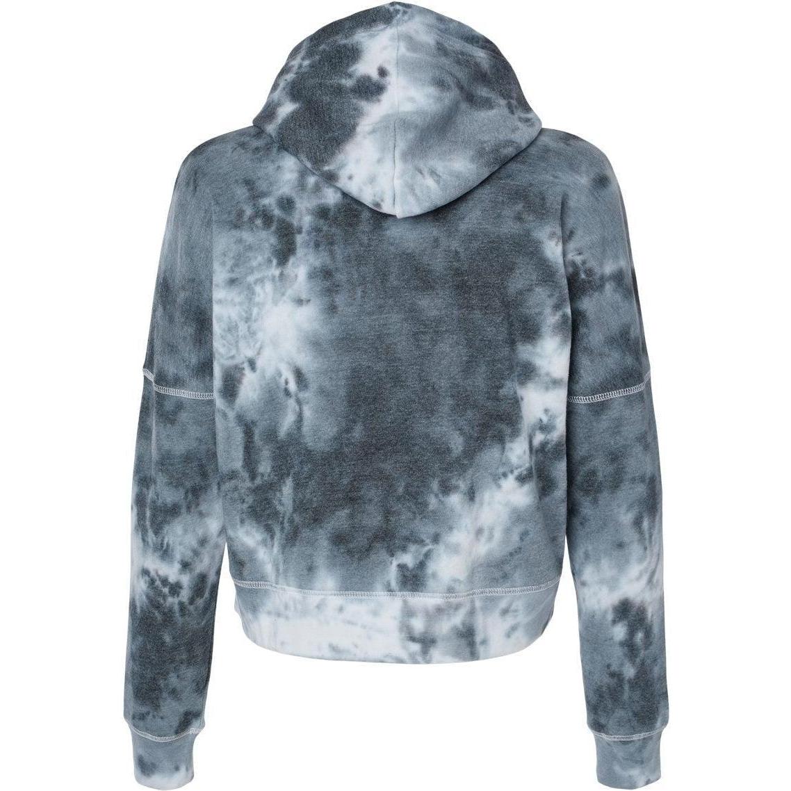 no-logo J. America Ladies Crop Hooded Sweatshirt-J. America-Thread Logic