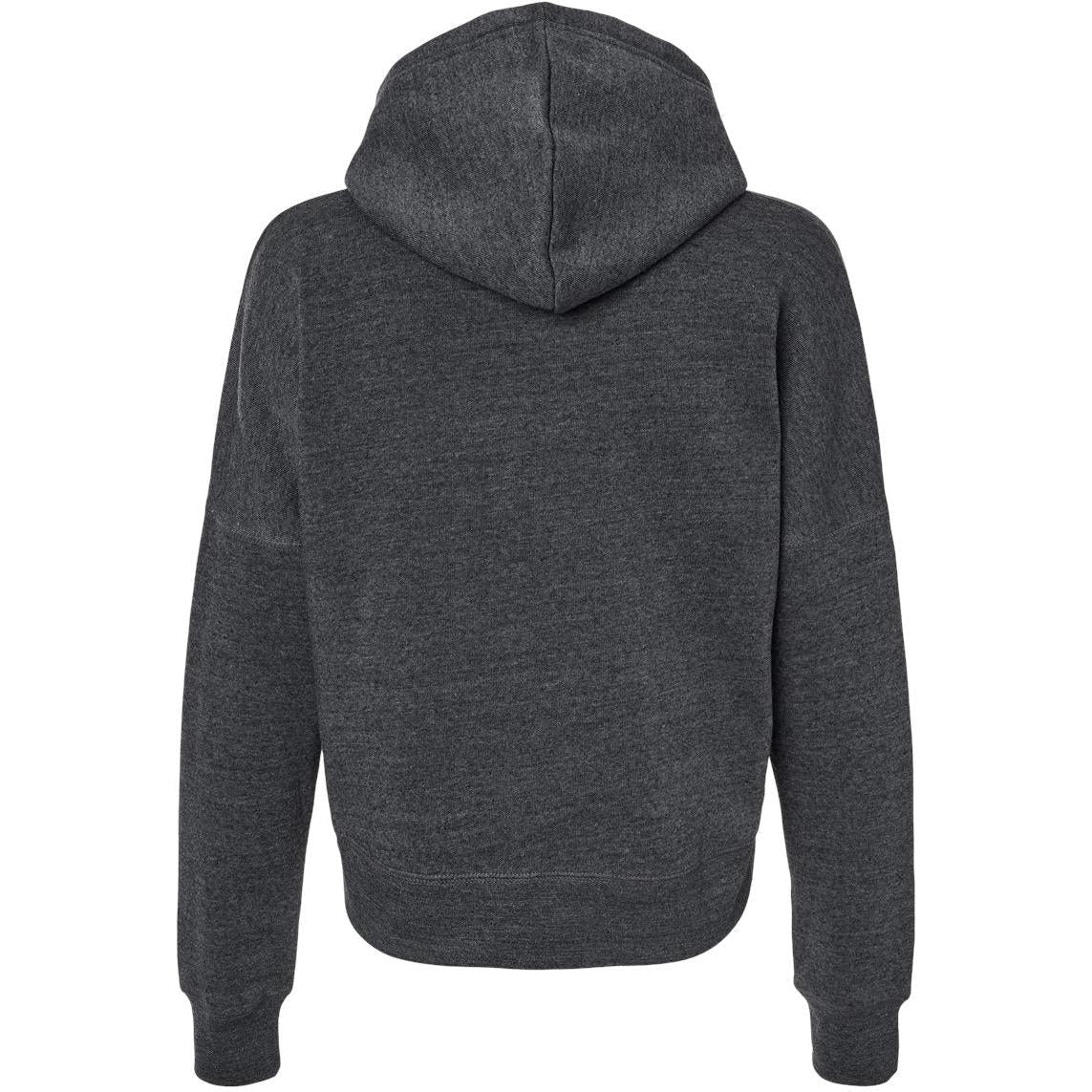 no-logo J. America Ladies Crop Hooded Sweatshirt-J. America-Thread Logic
