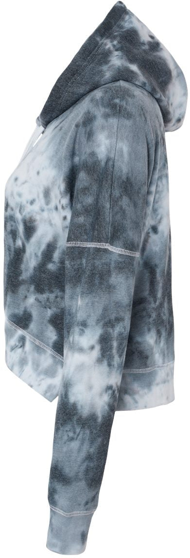 no-logo J. America Ladies Crop Hooded Sweatshirt-J. America-Thread Logic