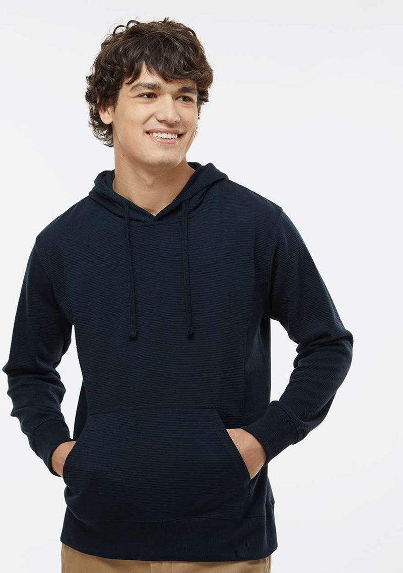 no-logo J. America Ripple Fleece Hooded Sweatshirt-Fleece-J. America-Thread Logic