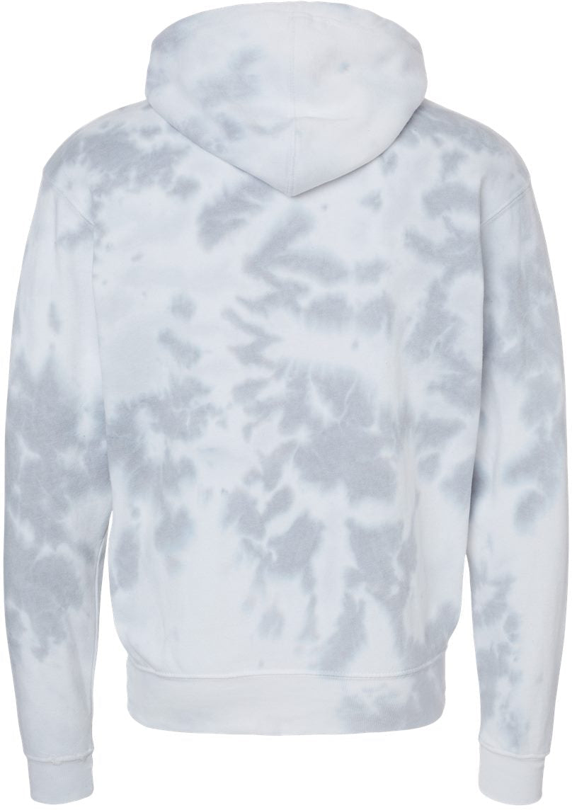 no-logo J. America Tie-Dyed Fleece Hooded Sweatshirt-J. America-Thread Logic