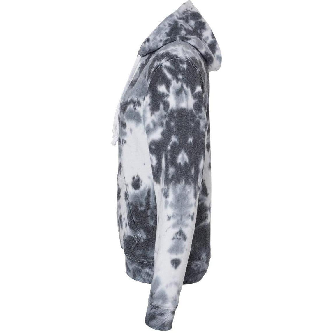 no-logo J. America Tie-Dyed Fleece Hooded Sweatshirt-J. America-Thread Logic