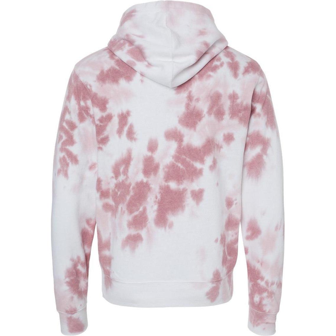 no-logo J. America Tie-Dyed Fleece Hooded Sweatshirt-J. America-Thread Logic
