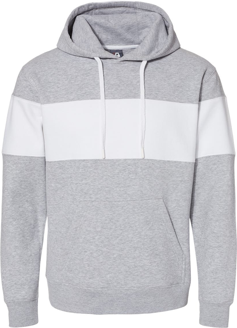 J America Varsity Fleece Colorblocked Hooded Sweatshirt
