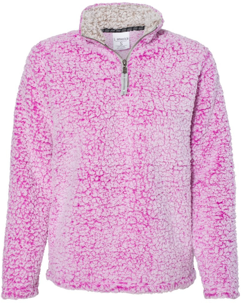 J. America Women’s Epic Sherpa Quarter-Zip Pullover