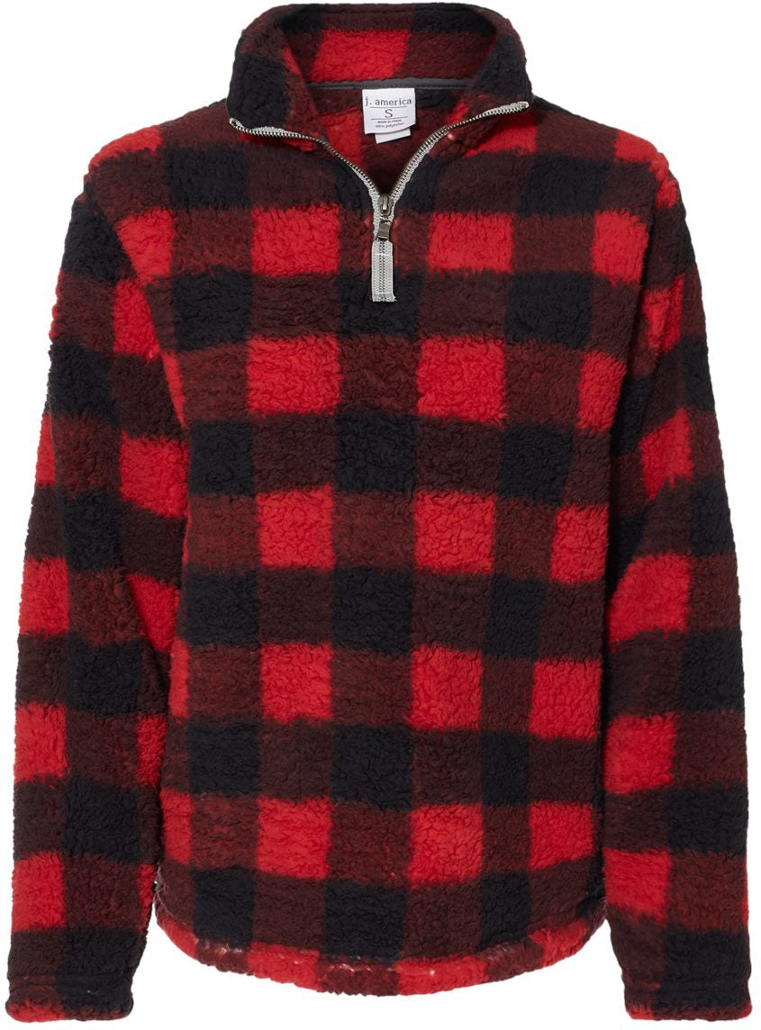 J. America Women’s Epic Sherpa Quarter-Zip Pullover