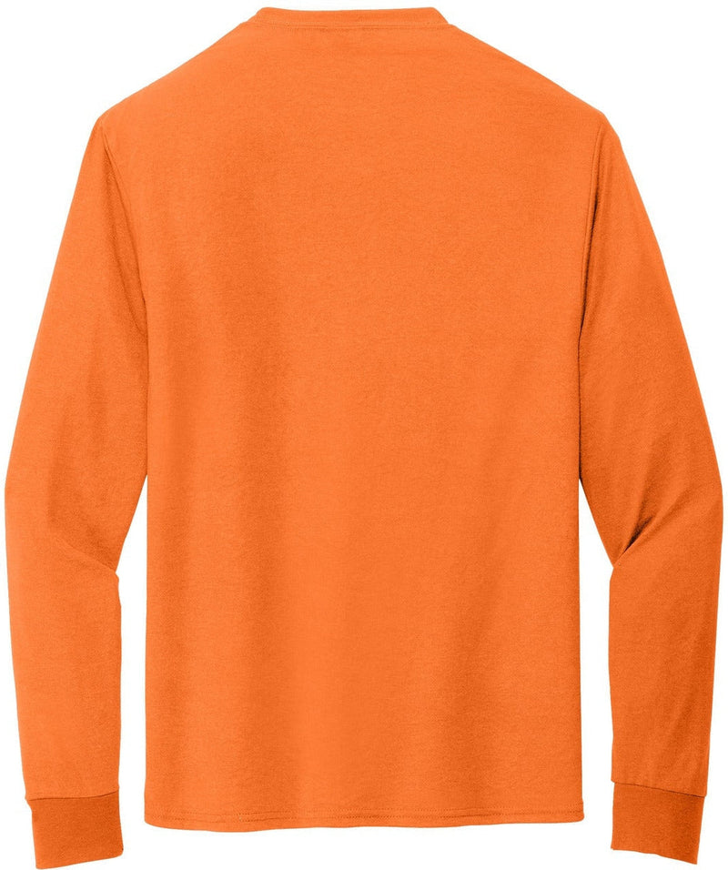 no-logo Jerzees Dri-Power 100% Polyester Long Sleeve T-Shirt-Regular-Jerzees-Thread Logic