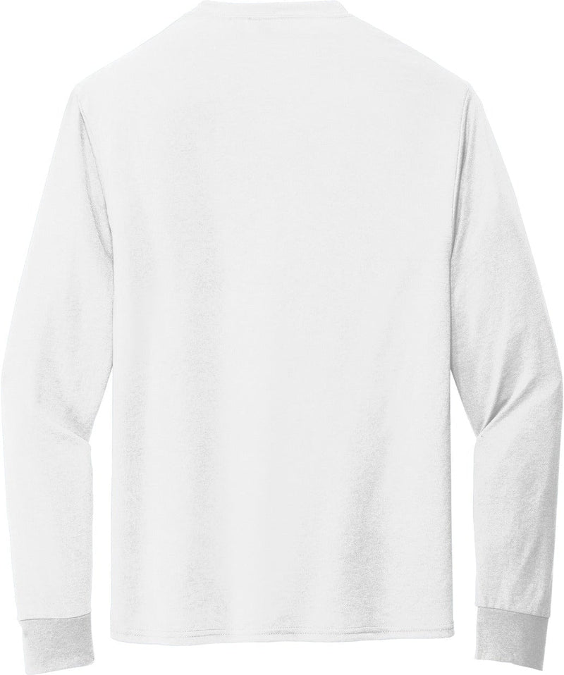 no-logo Jerzees Dri-Power 100% Polyester Long Sleeve T-Shirt-Regular-Jerzees-Thread Logic