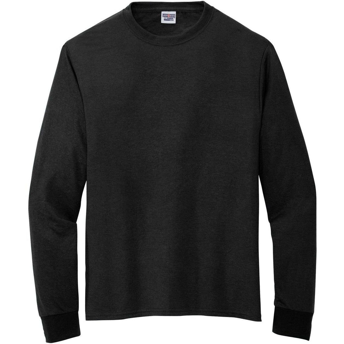 no-logo Jerzees Dri-Power 100% Polyester Long Sleeve T-Shirt