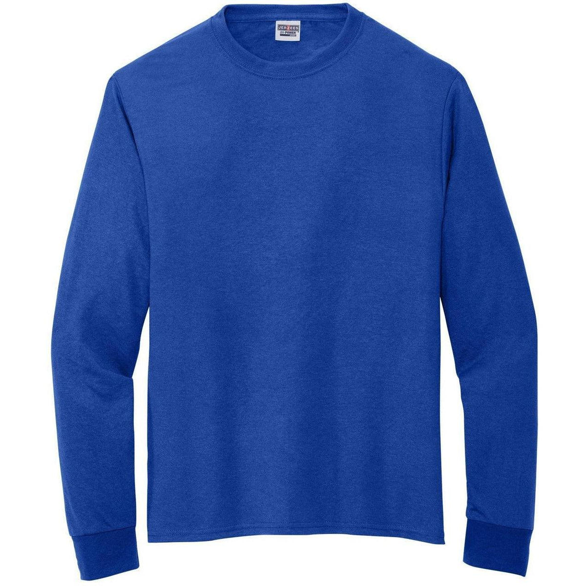 no-logo Jerzees Dri-Power 100% Polyester Long Sleeve T-Shirt