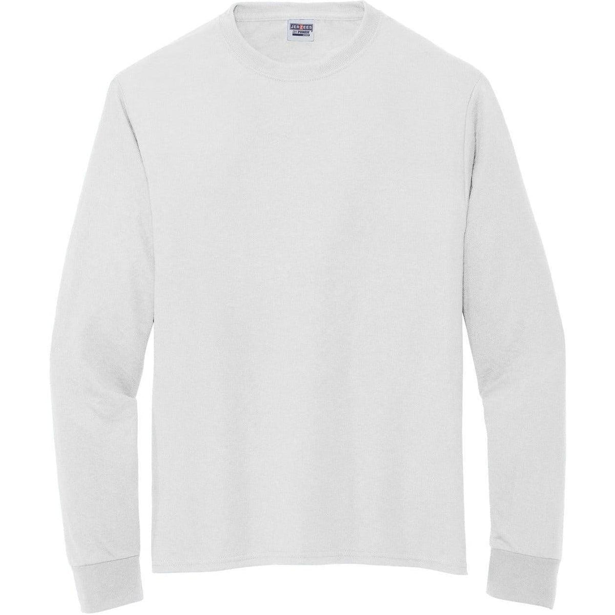 no-logo Jerzees Dri-Power 100% Polyester Long Sleeve T-Shirt