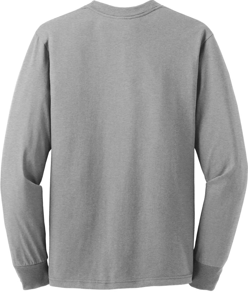 no-logo Jerzees Dri-Power 50/50 Cotton/Poly Long Sleeve T-Shirt-Regular-Jerzees-Thread Logic