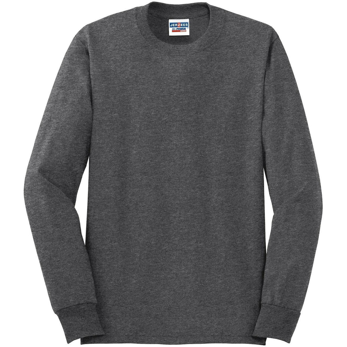 no-logo Jerzees Dri-Power 50/50 Cotton/Poly Long Sleeve T-Shirt