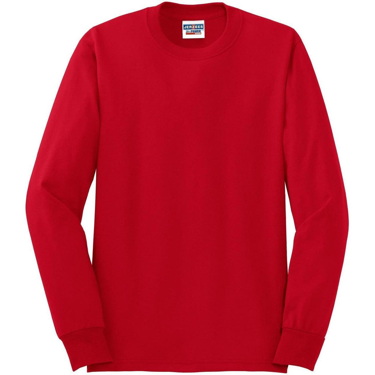 no-logo Jerzees Dri-Power 50/50 Cotton/Poly Long Sleeve T-Shirt