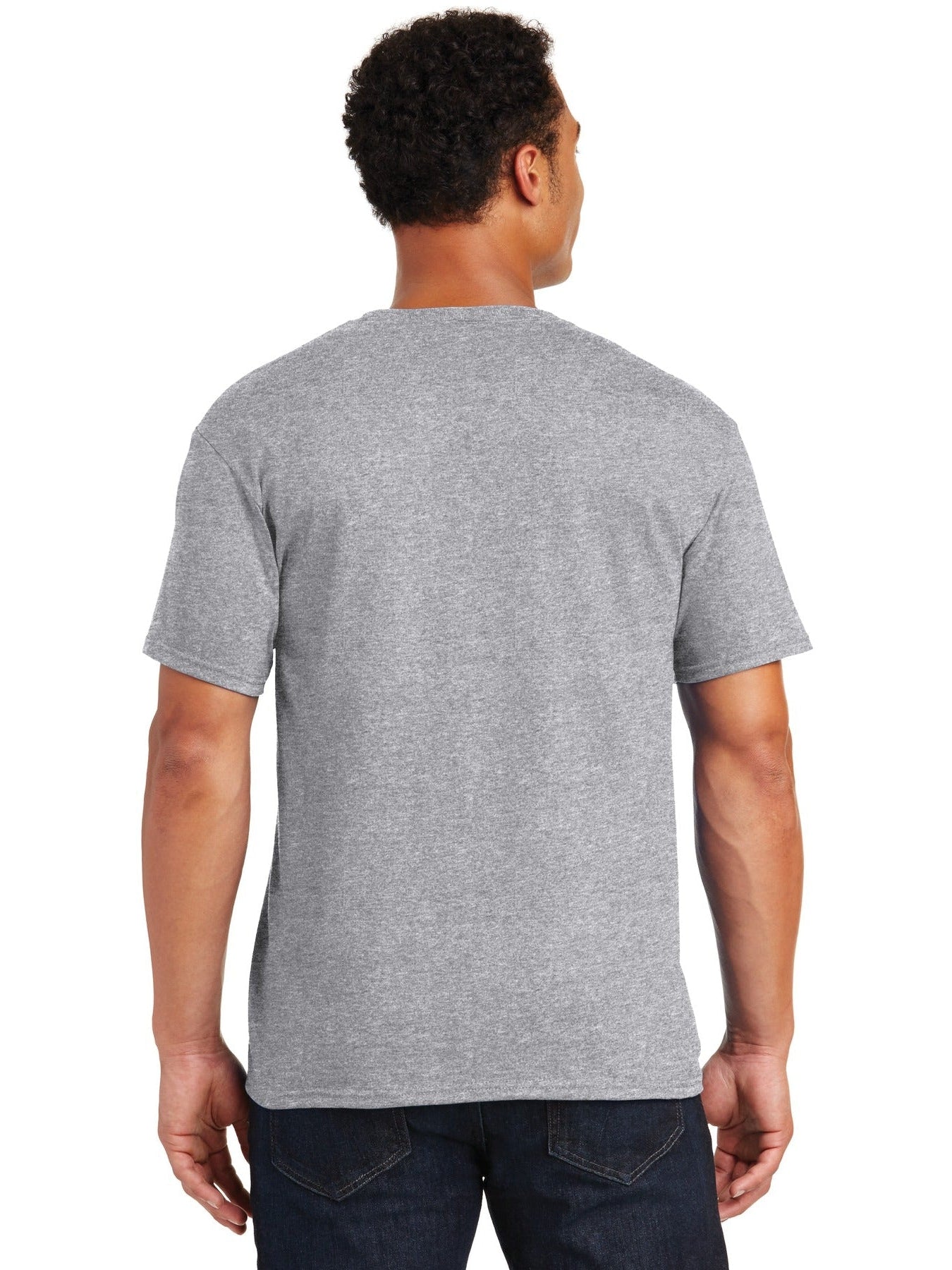 Jerzees 29M T-Shirt with Custom Embroidery