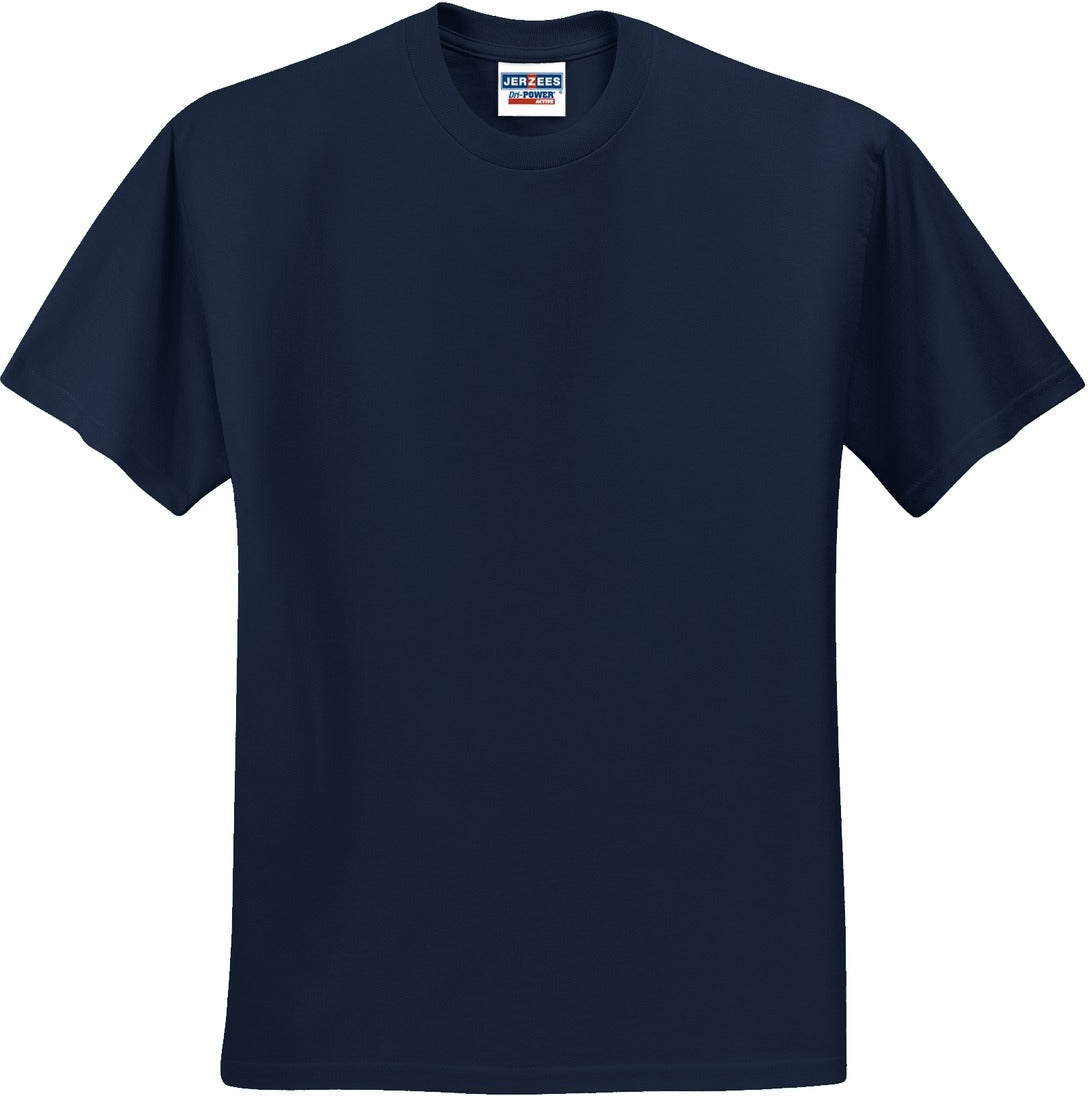 Jerzees 29M T-Shirt with Custom Embroidery
