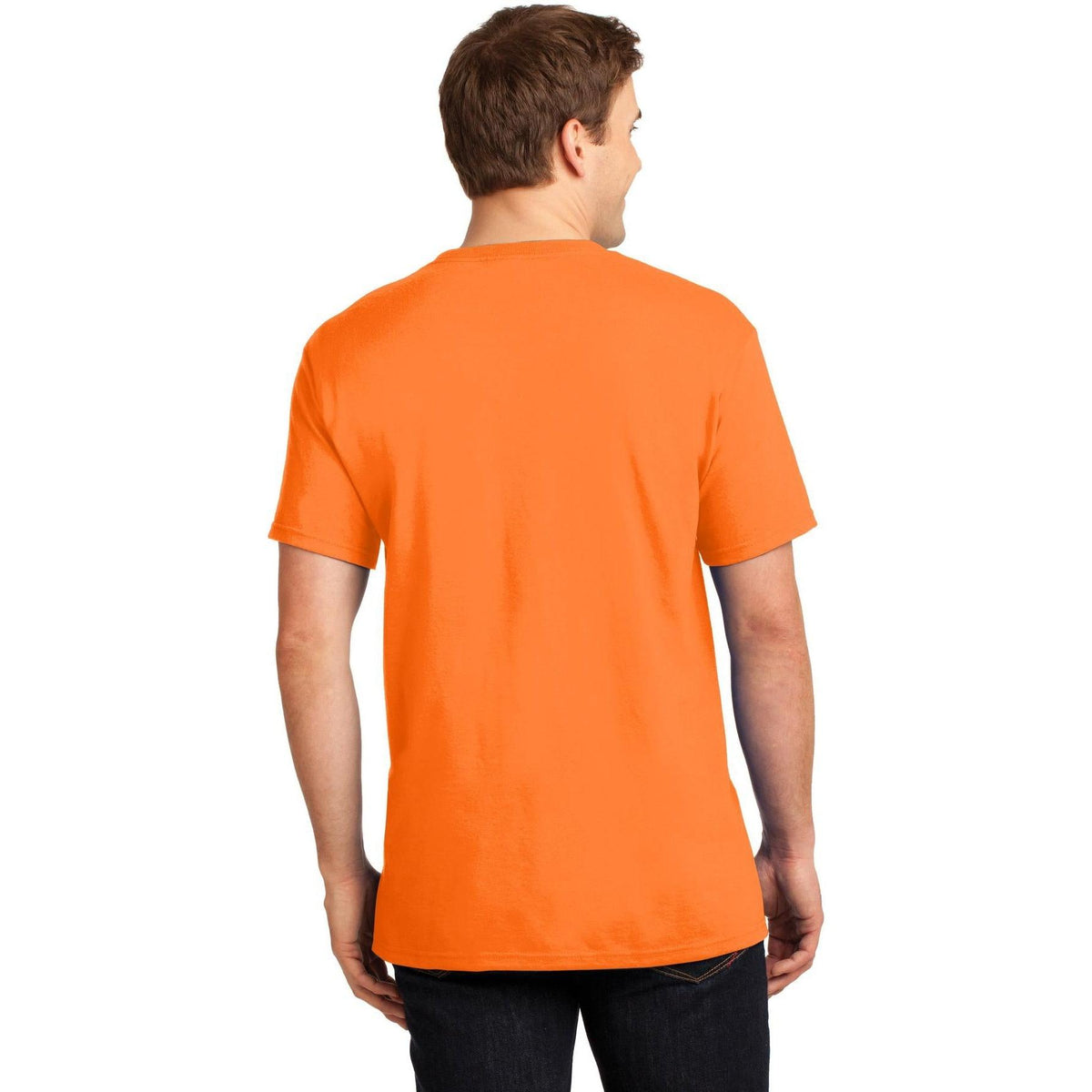 no-logo Jerzees Dri-Power Active 50/50 Cotton/Poly Pocket T-Shirt-Regular-Jerzees-Thread Logic
