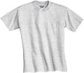 no-logo Jerzees Dri-Power Active 50/50 Cotton/Poly Pocket T-Shirt-Regular-Jerzees-Ash-S-Thread Logic